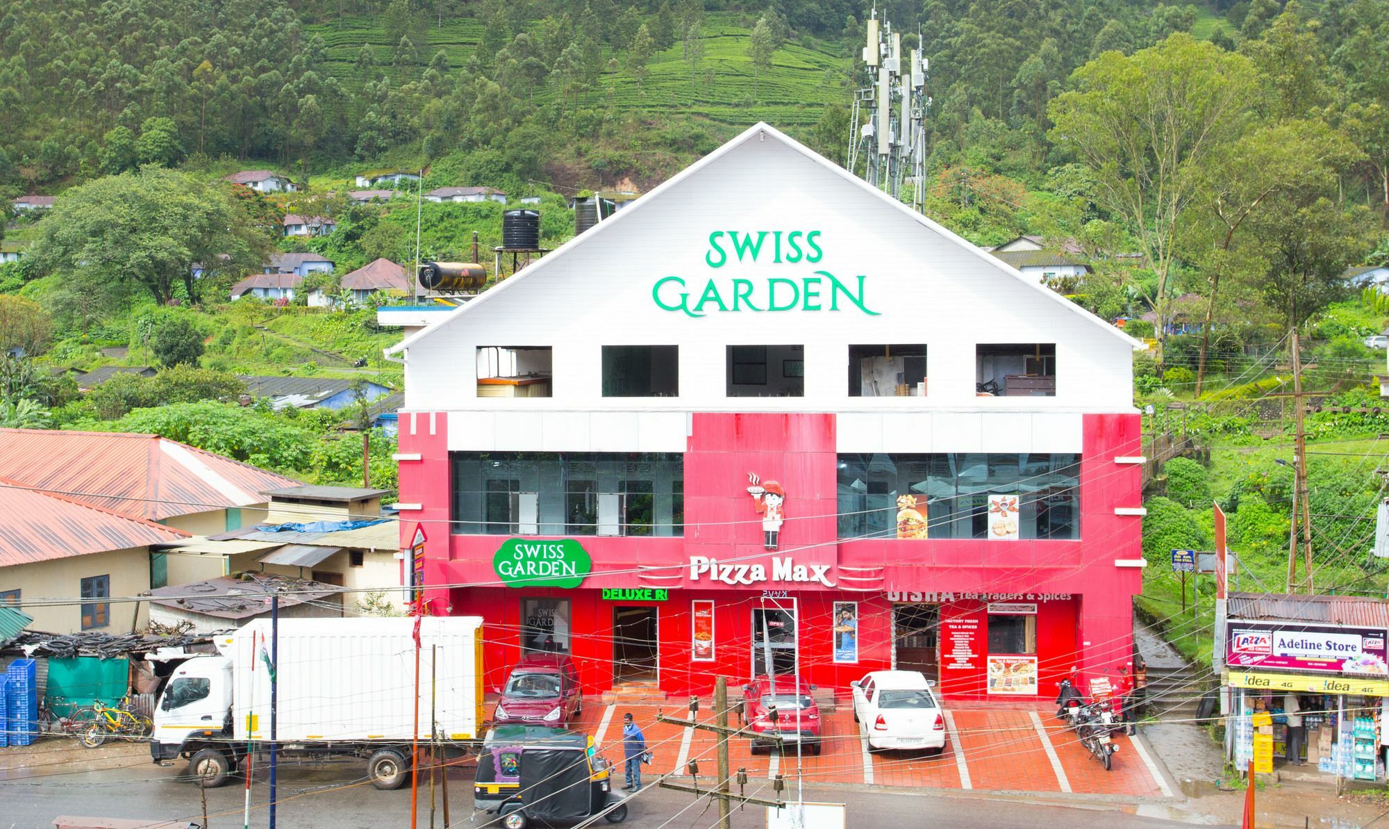 ホテル Treebo Trip Swiss Garden ムンナル エクステリア 写真